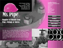 Tablet Screenshot of mspipellc.com